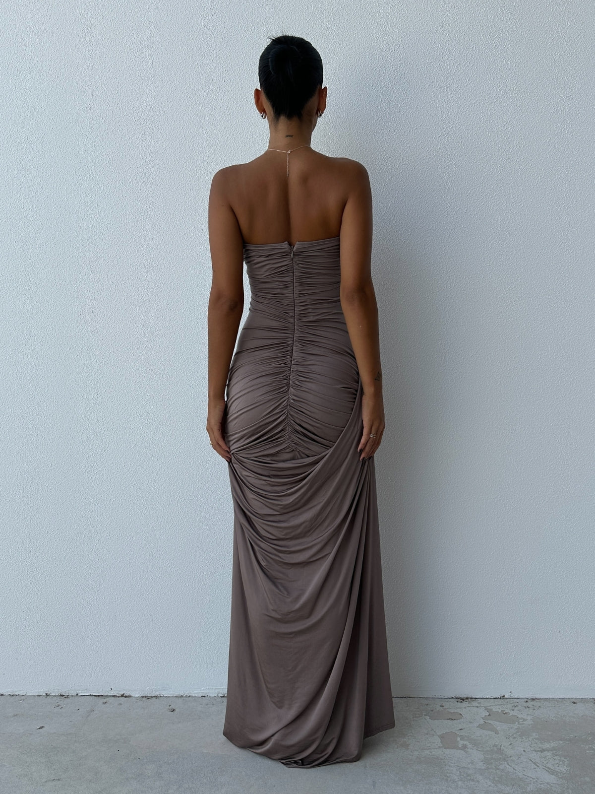 Val Dress - Brown