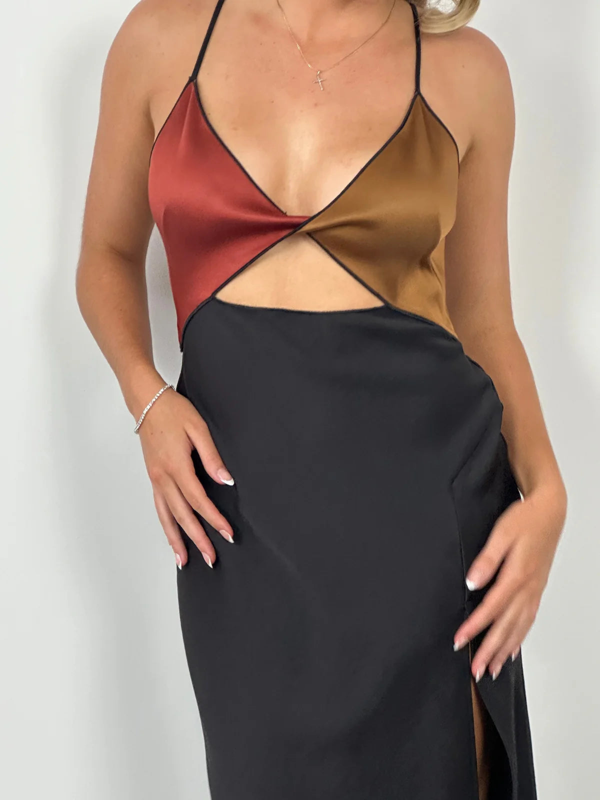 Lazar Dress Brown