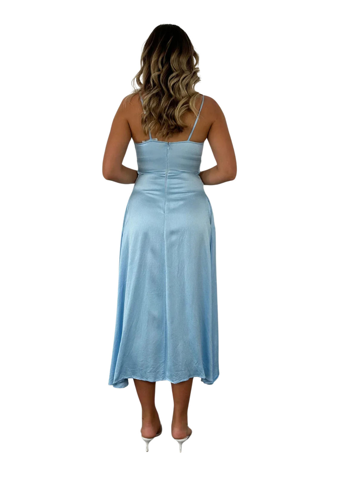 Carina Midi Dress Blue