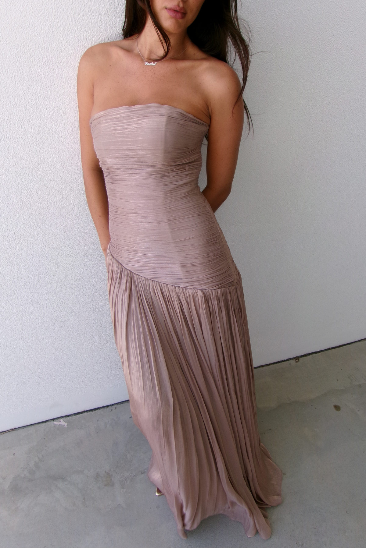BRONTE GOWN - SMOKE