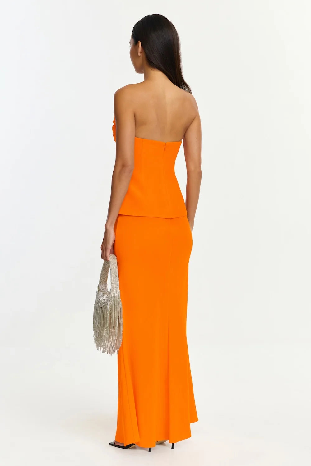 GILWELL MAXI DRESS - NEON MANGO
