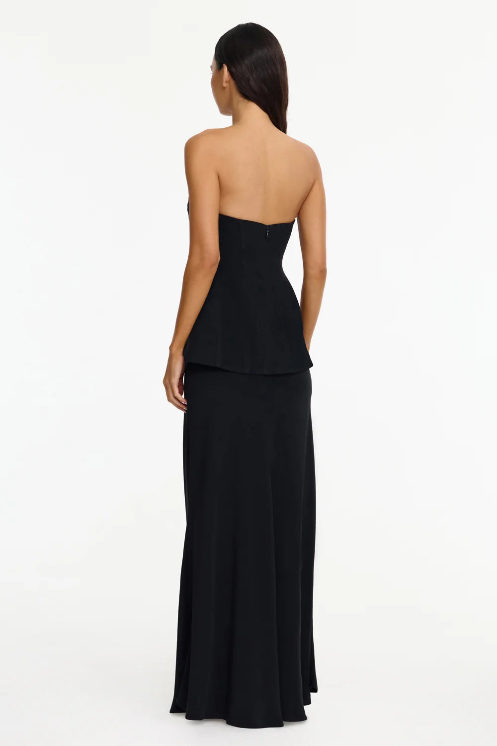 BANKFIELD MAXI DRESS - BLACK