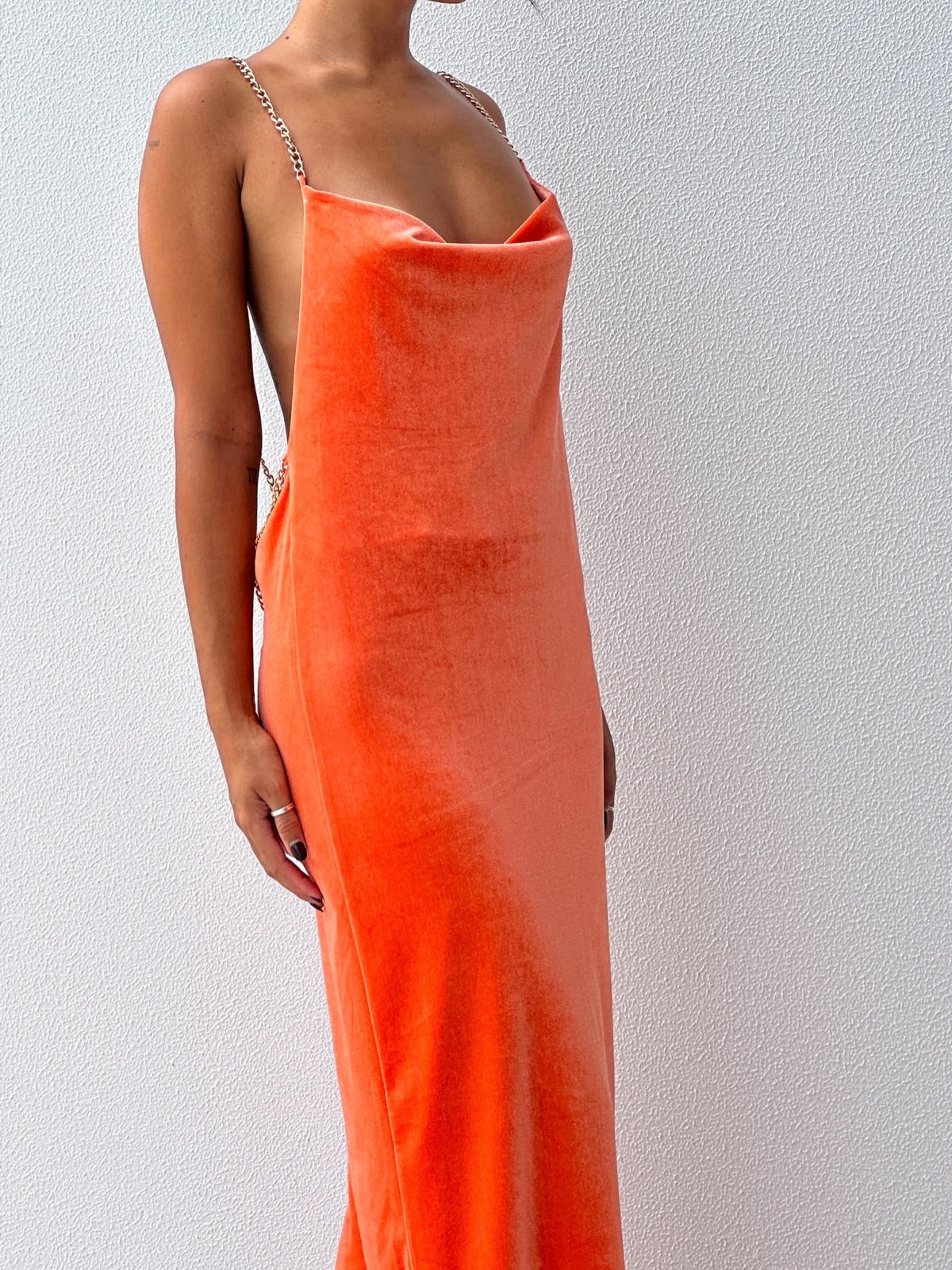 Vera Gown Orange