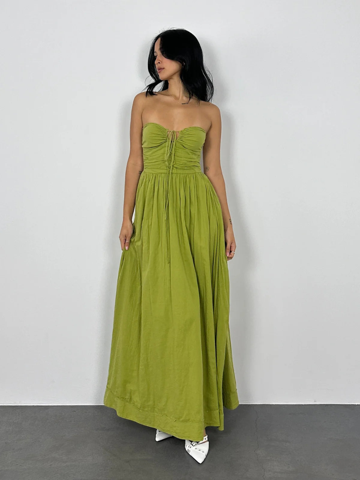 Ellie Maxi Dress - Khaki