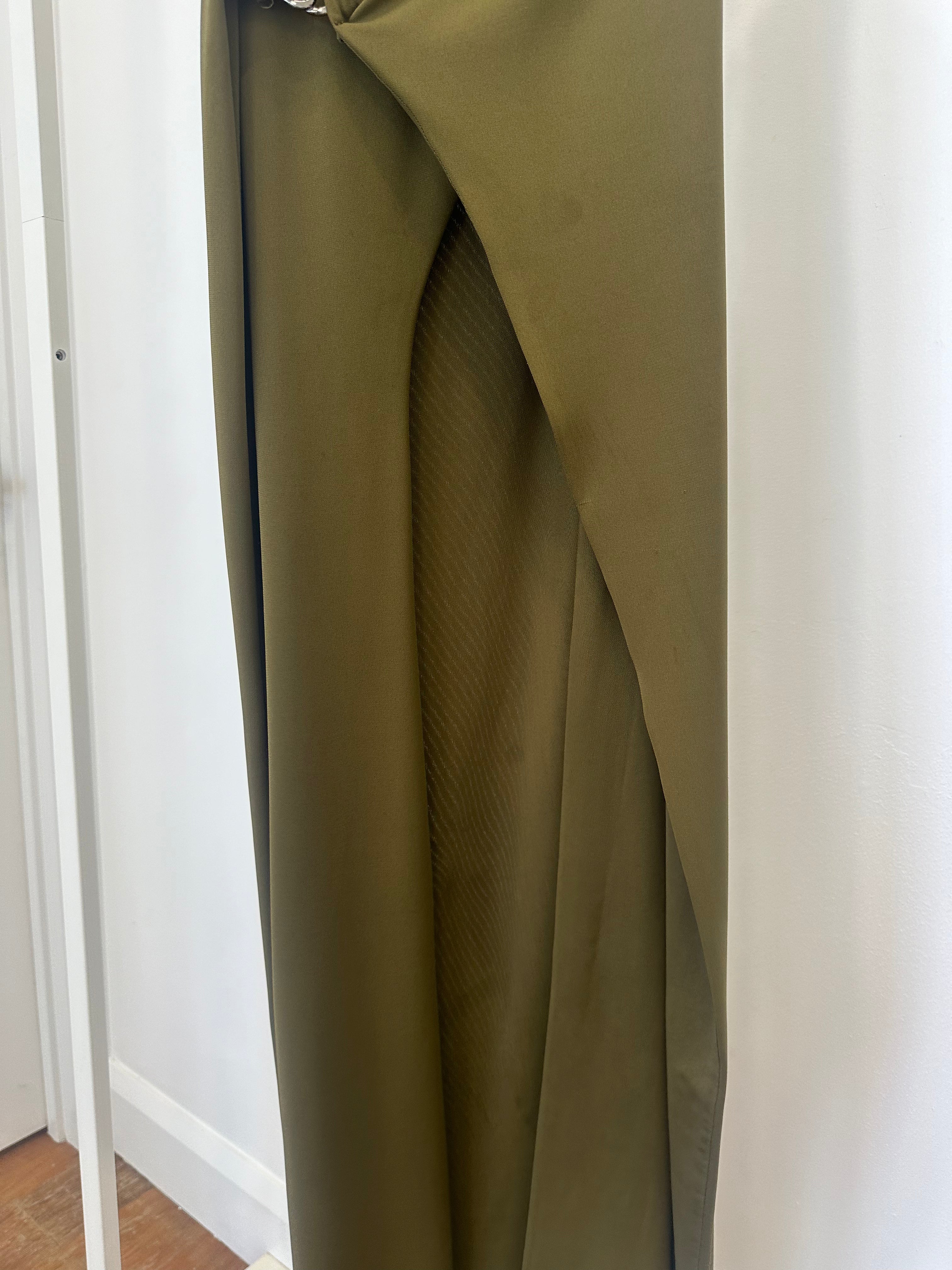 Crawford Gown - Khaki