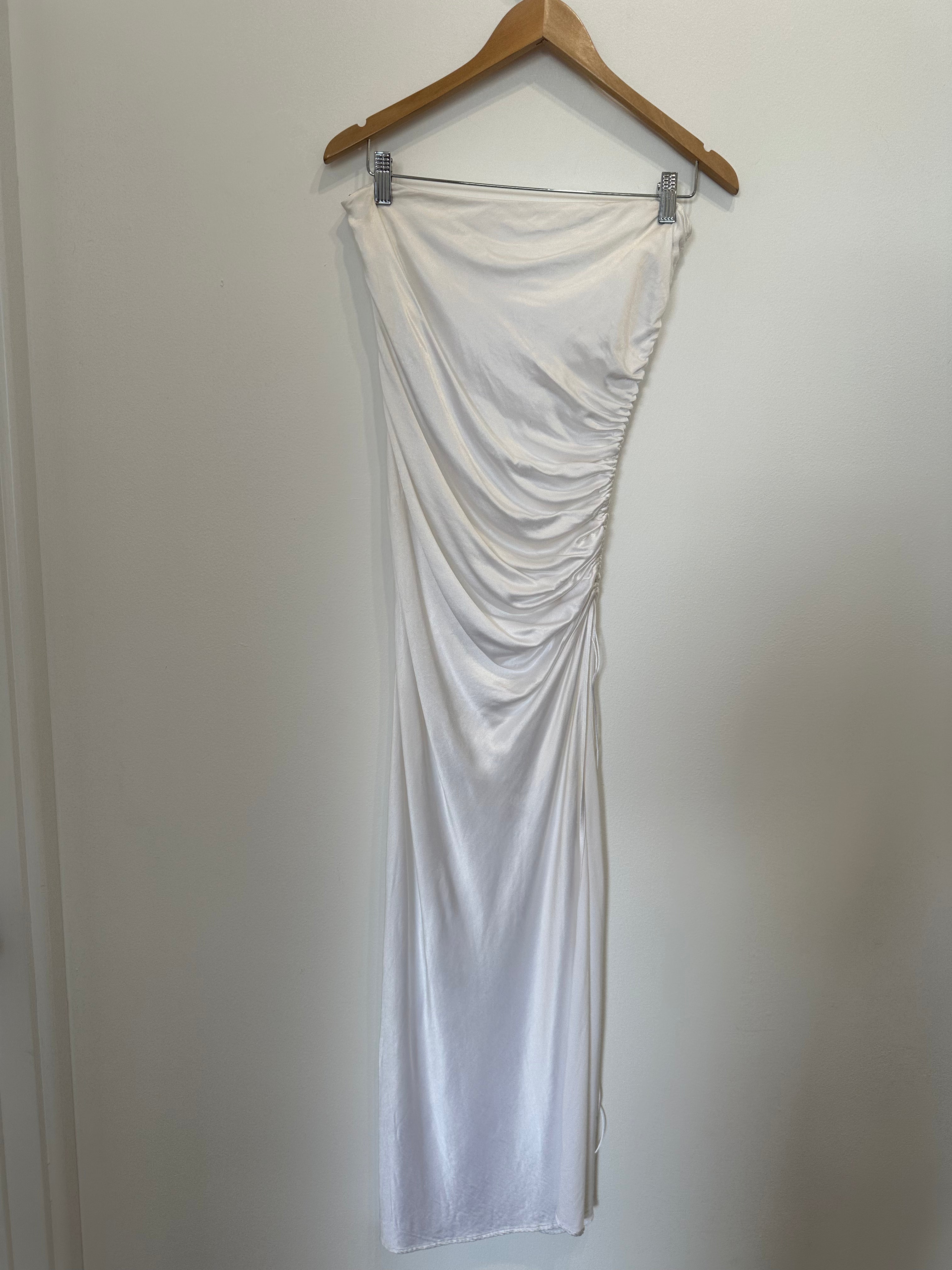 Angelina Dress White