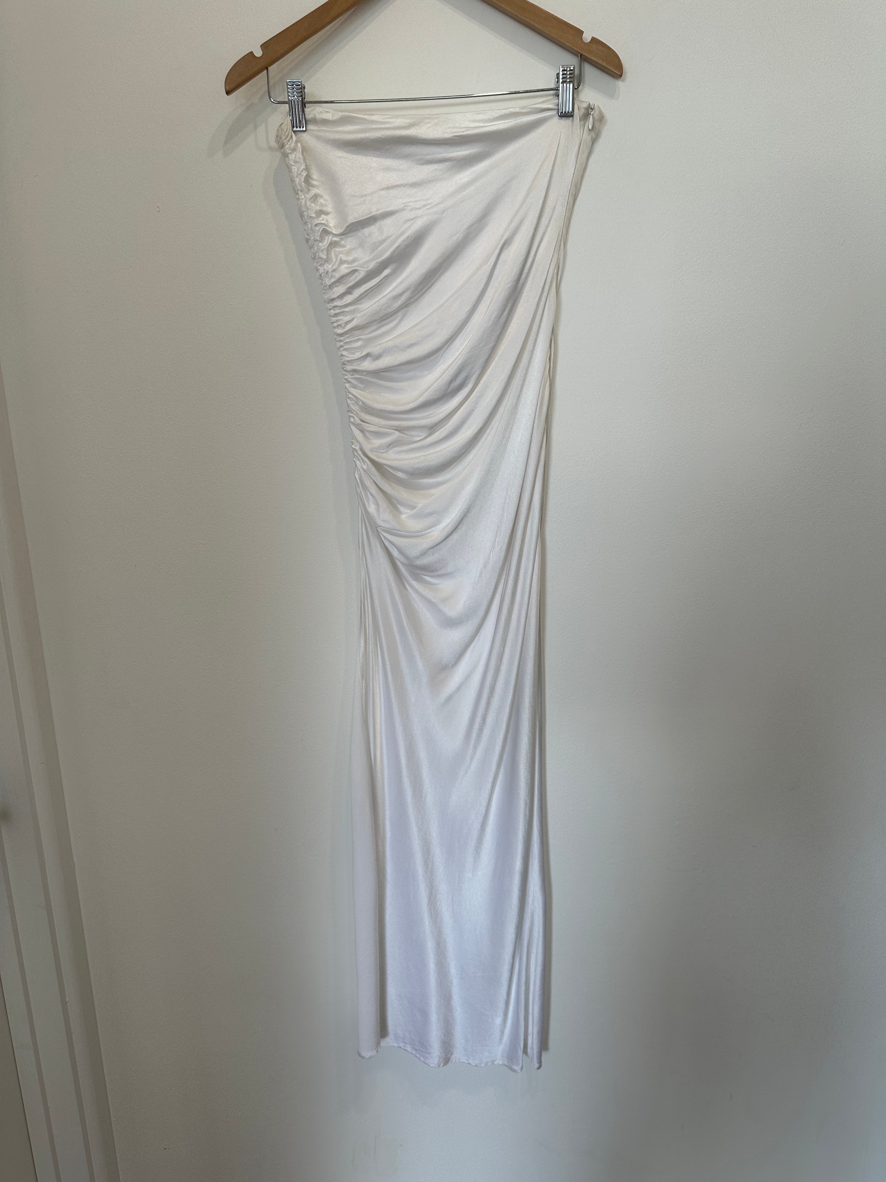 Angelina Dress White