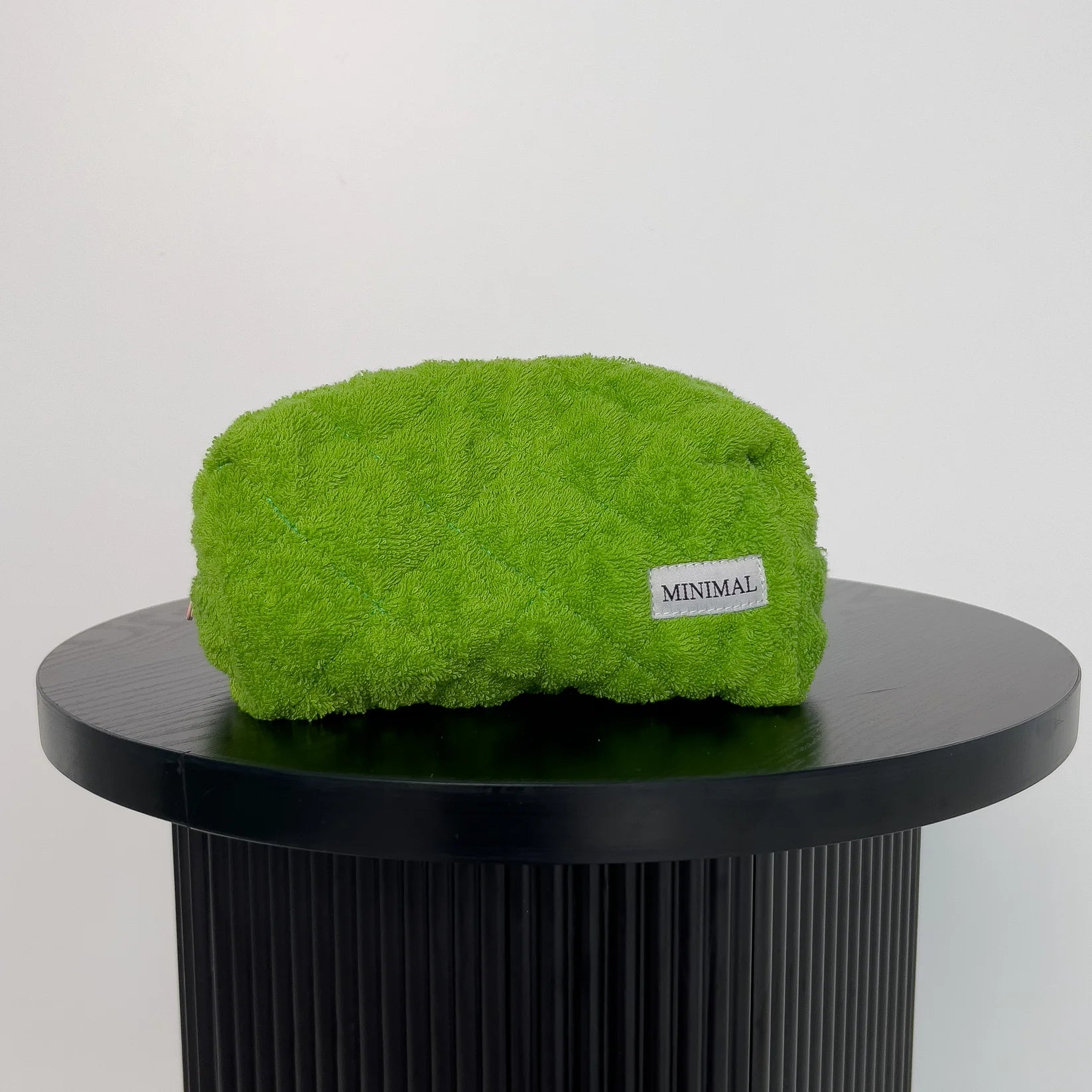 Green Terry Makeup Bag – Large