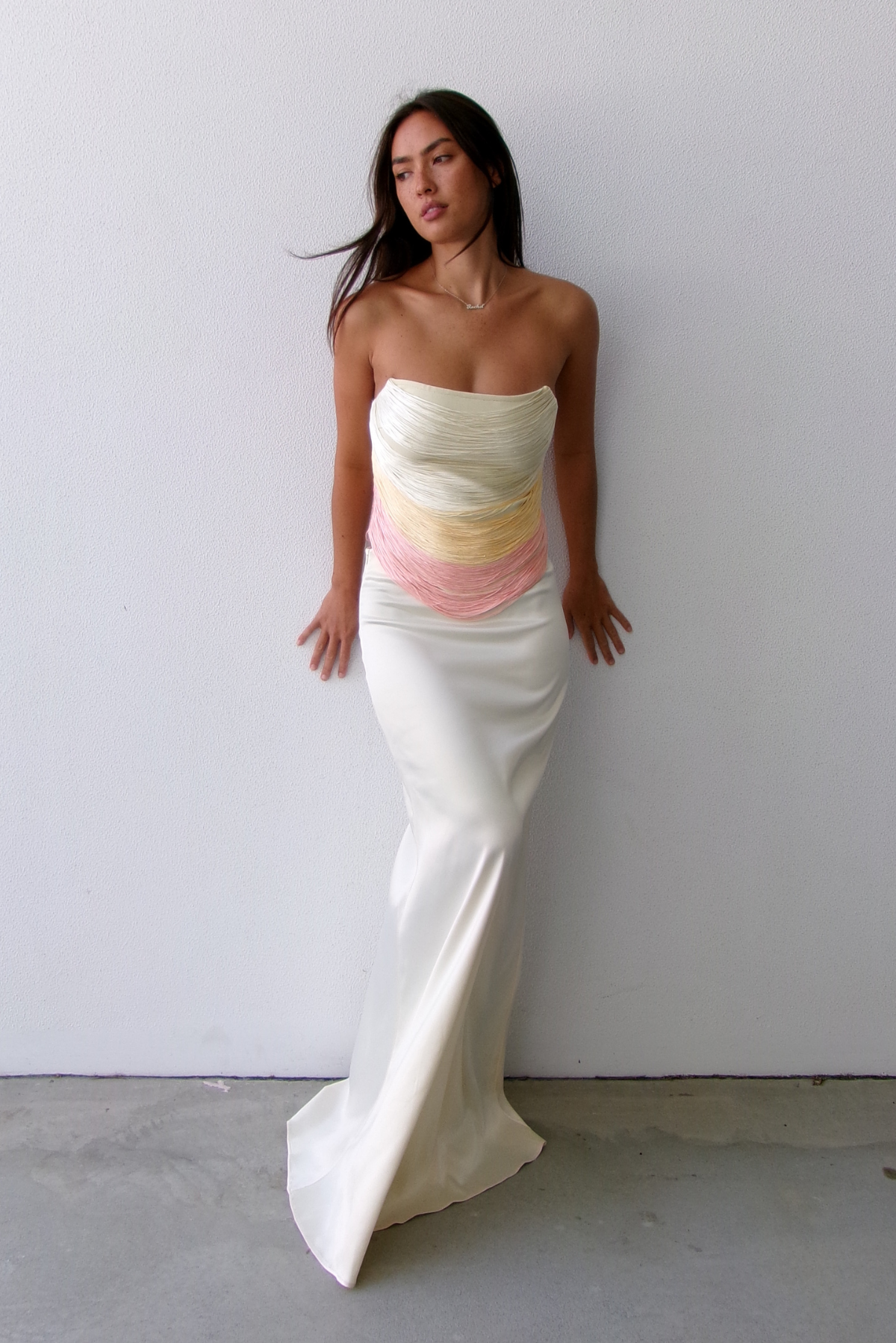 IZZY GOWN - LEMON