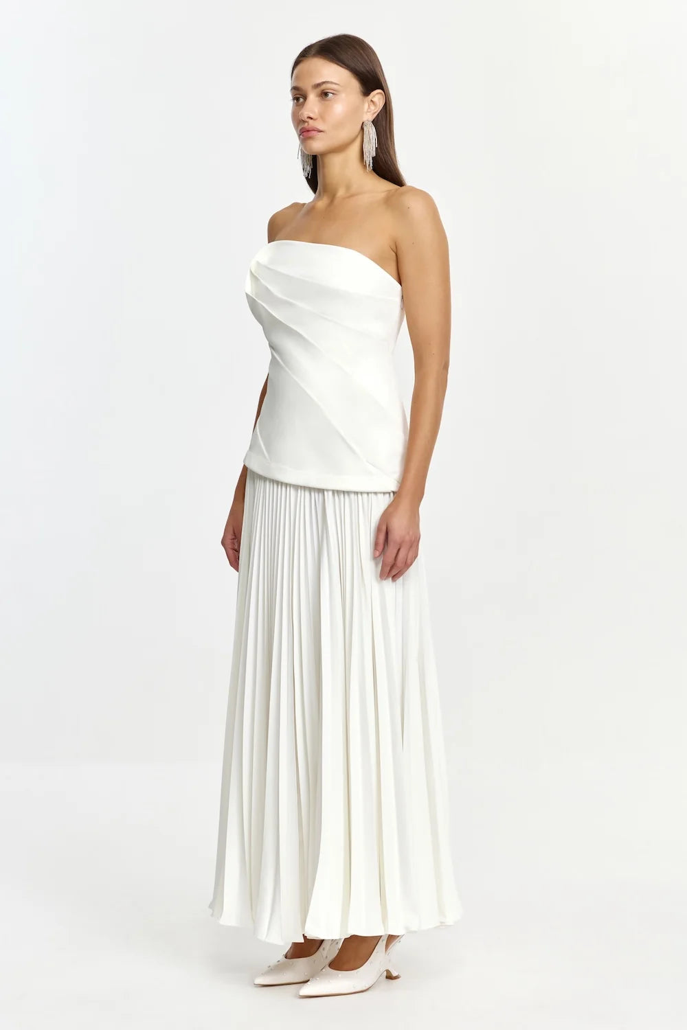 HARDEN MAXI DRESS - IVORY