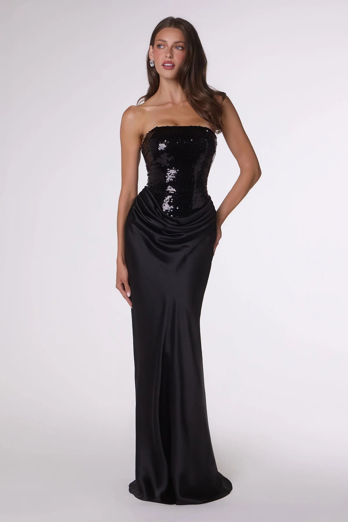 SABINE GOWN - BLACK