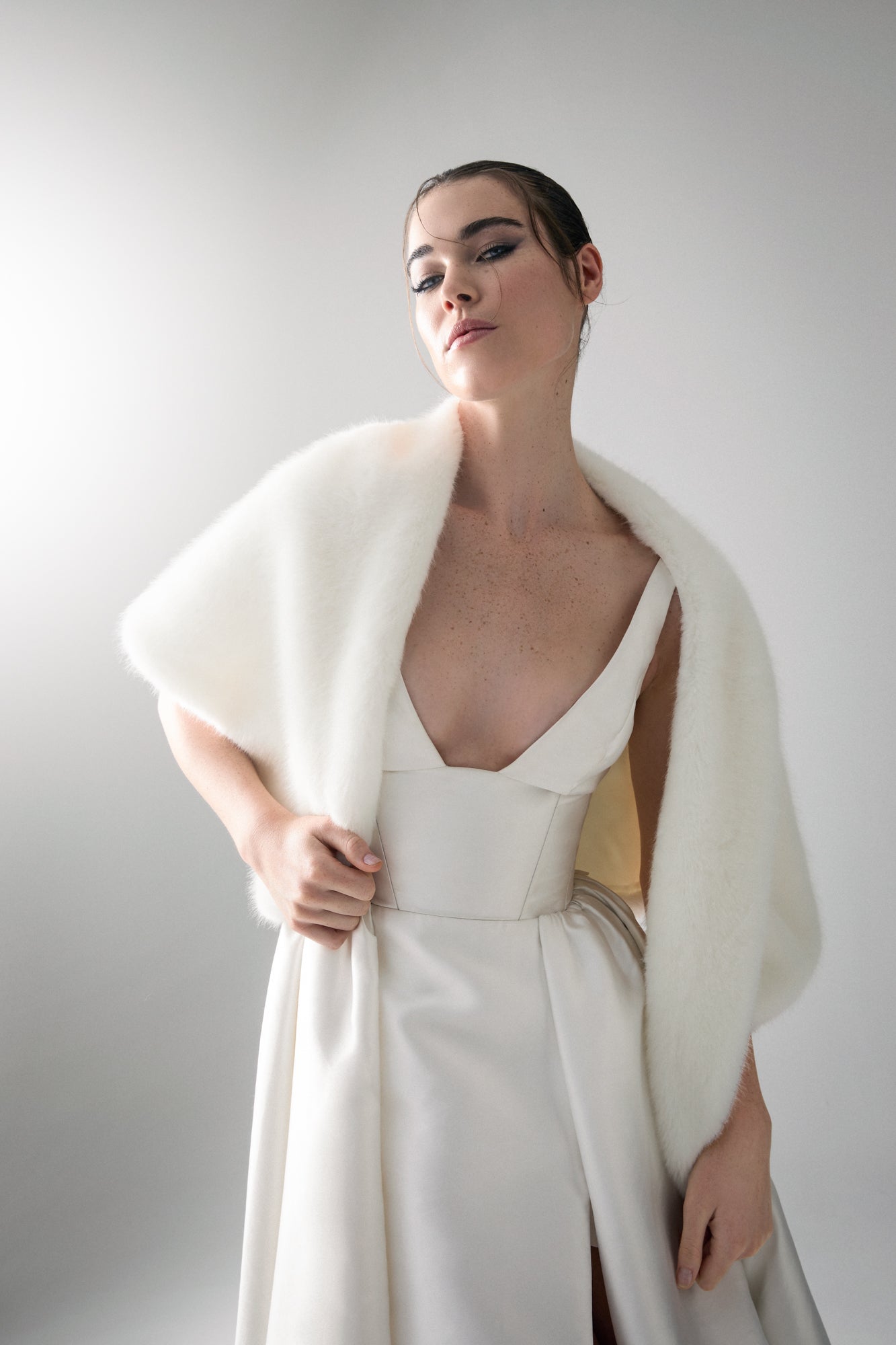 Yasmine Wrap - Blanc