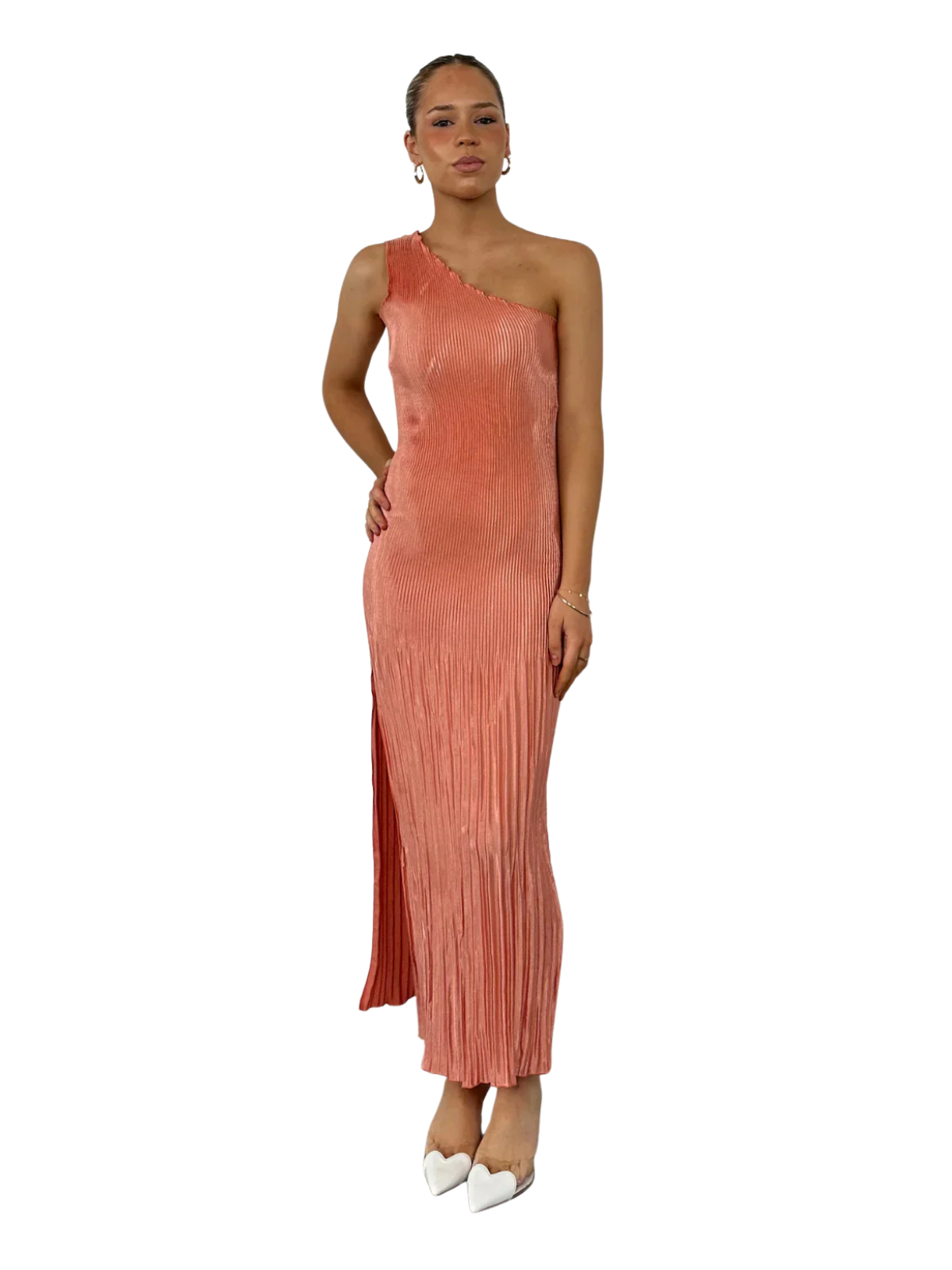 Gigi Midi Dress Rust