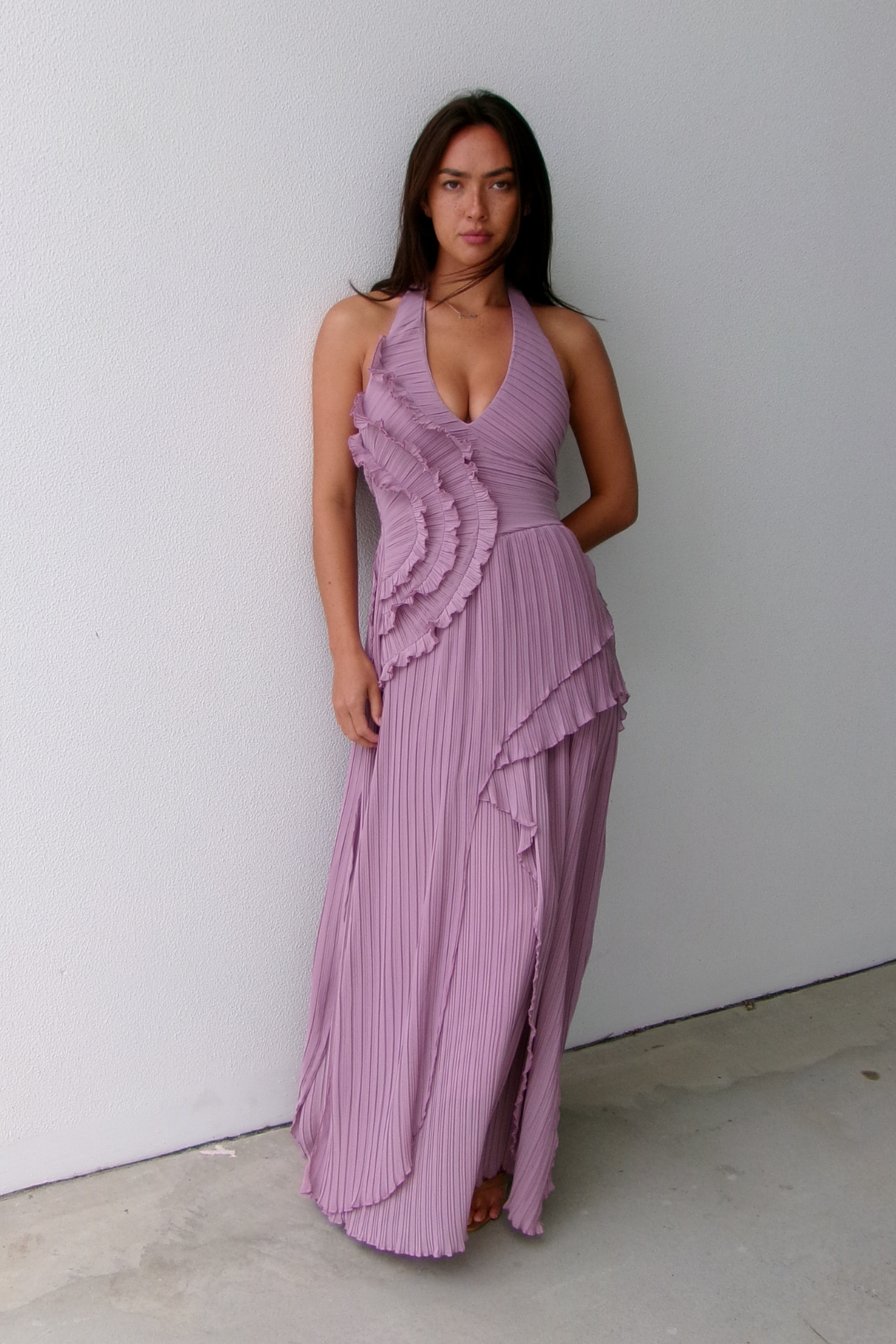 LUCINDA GOWN - PURPLE