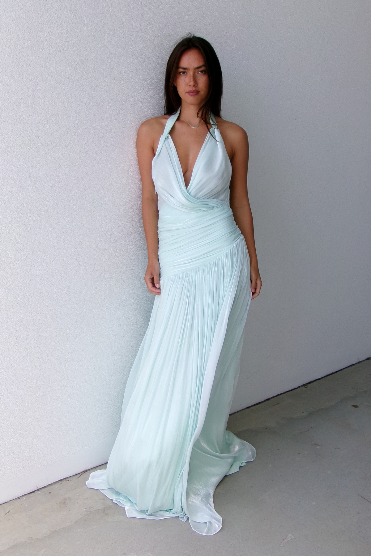MALI GOWN - AQUA