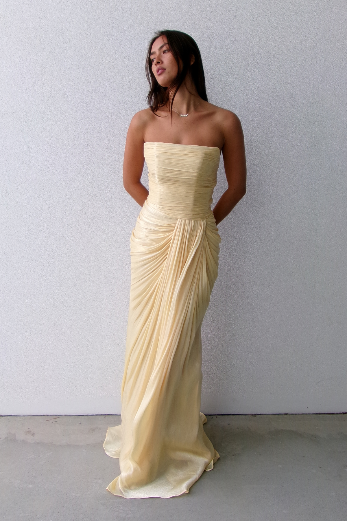 MILA GOWN - YELLOW