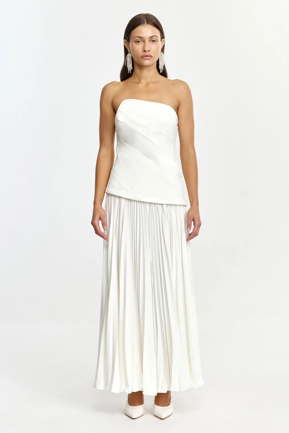 HARDEN MAXI DRESS - IVORY