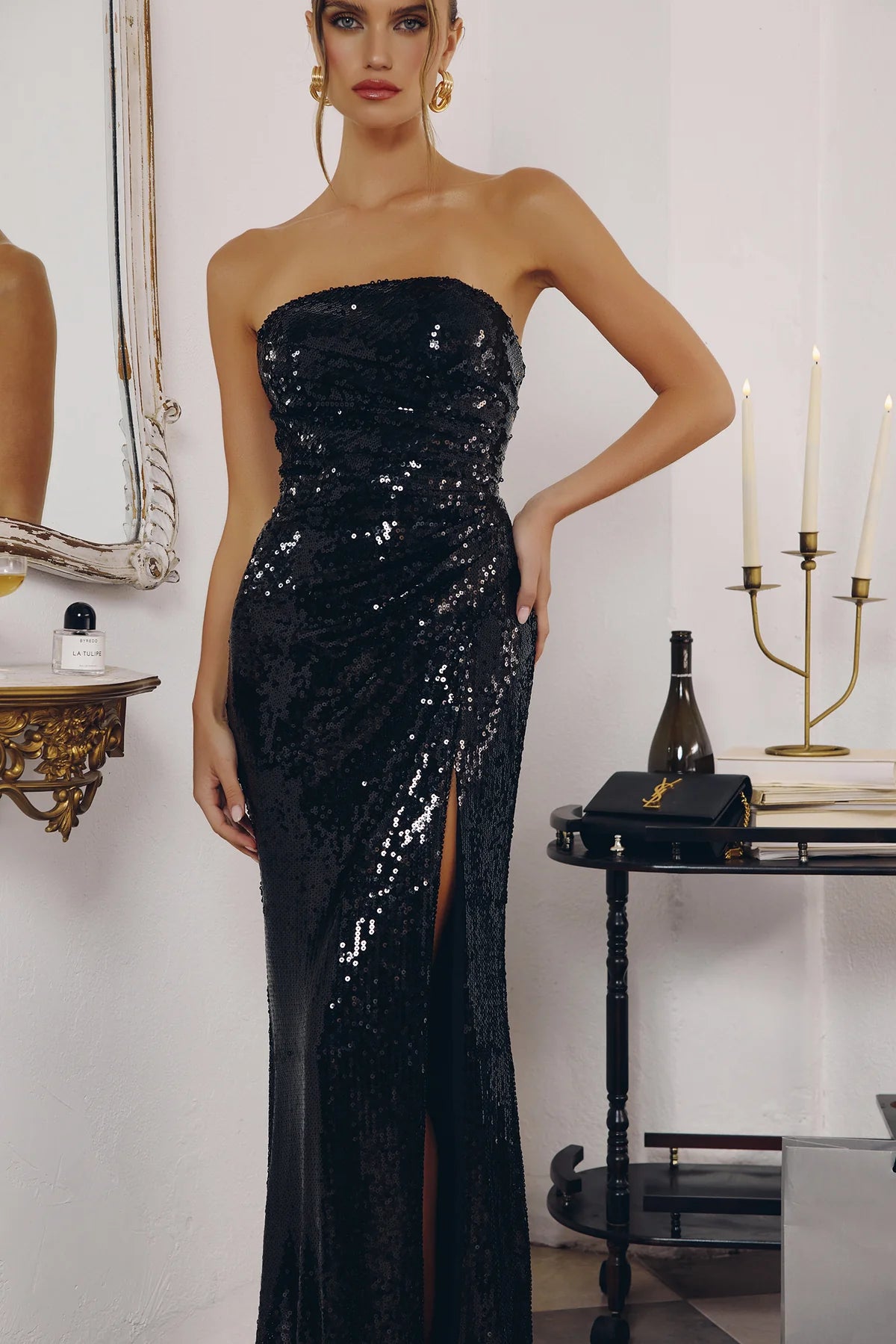 ESTELLE GOWN - BLACK