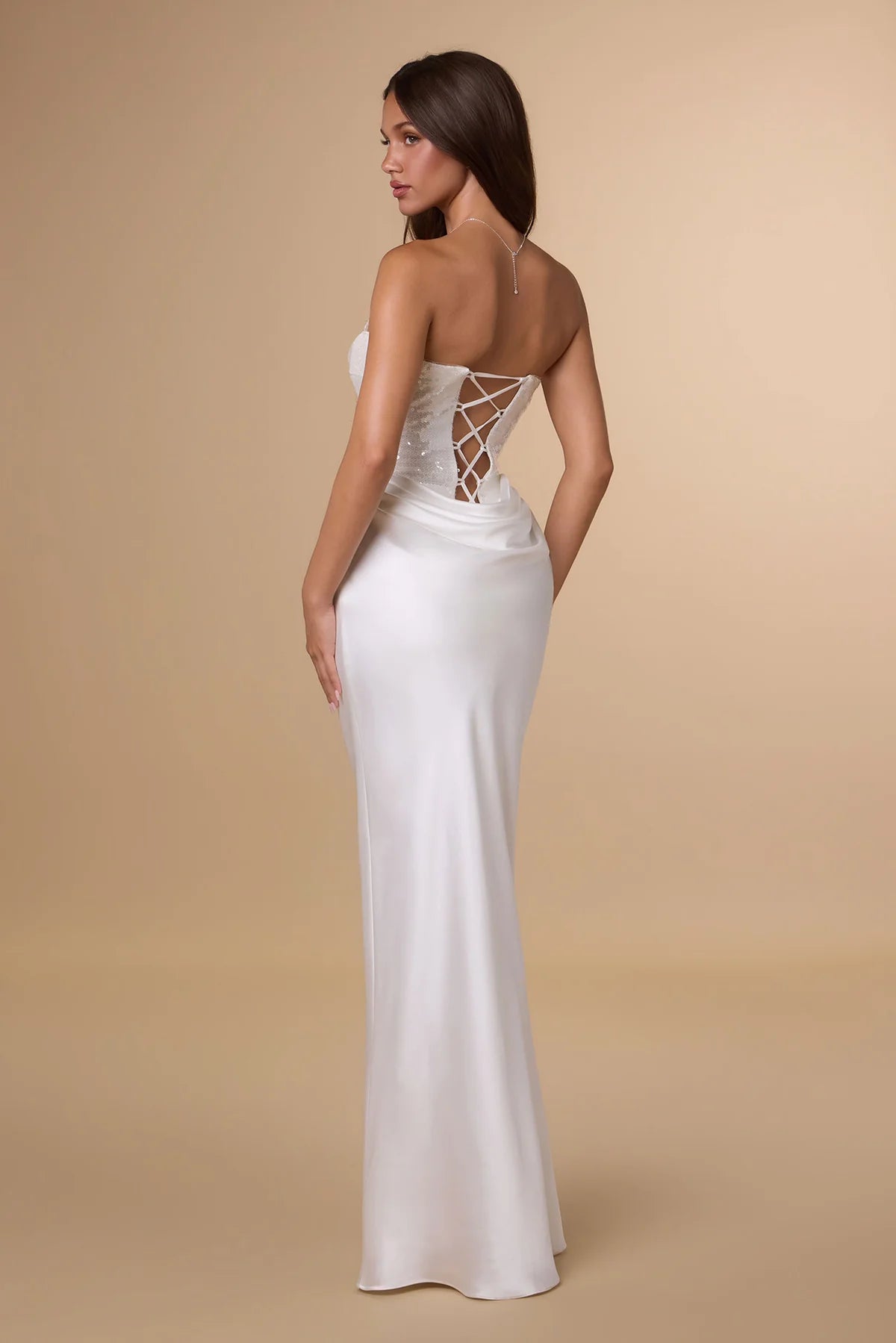 SABINE GOWN - WHITE