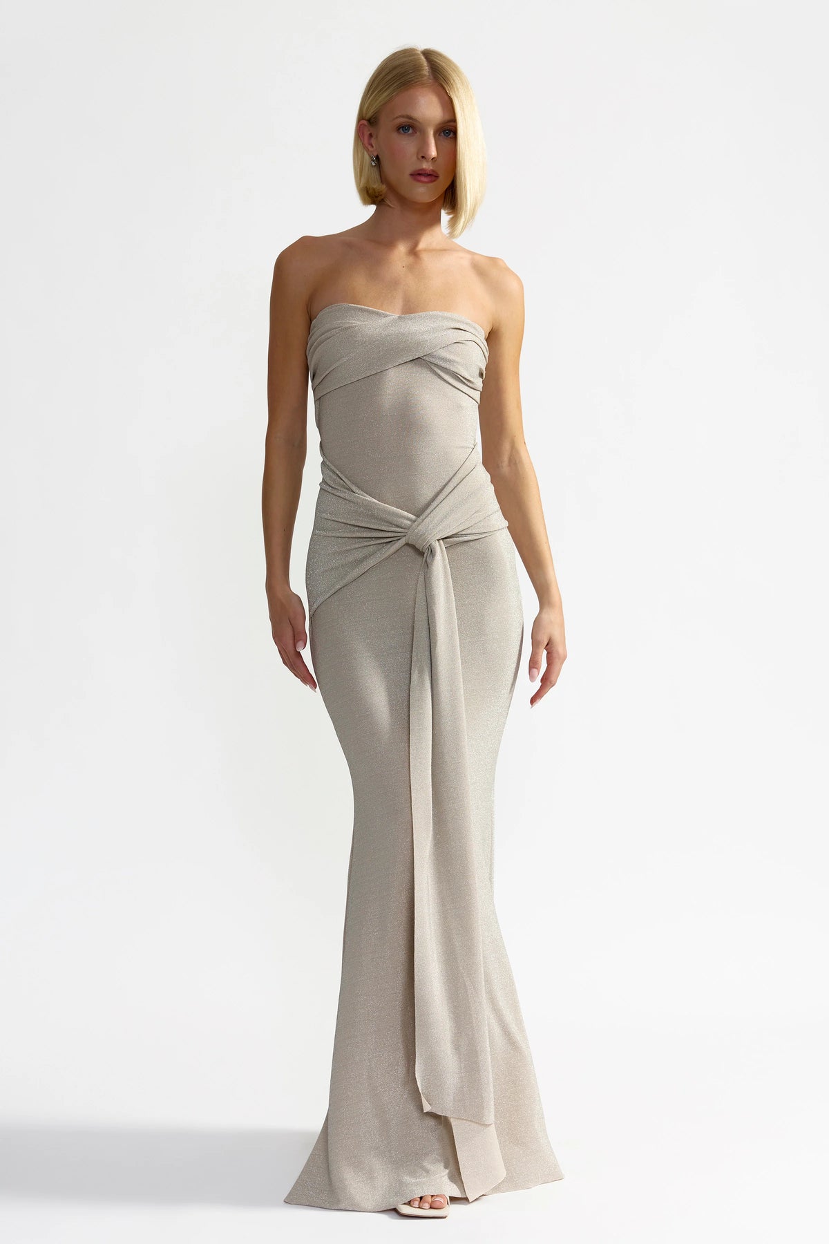 TIFFANY DRESS - CHAMPAGNE